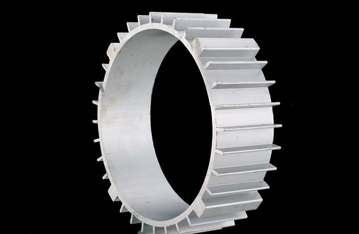 材质6063马达壳散热器铝合金型材a材质